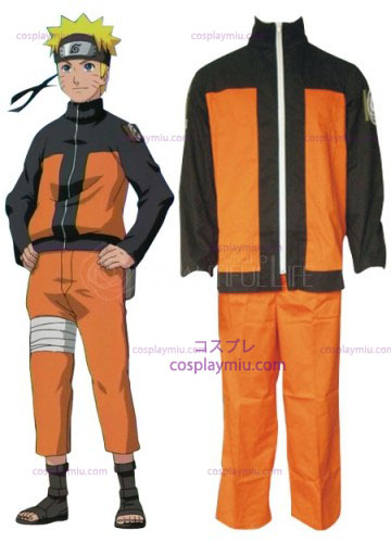 Naruto Pre-Shippuden Uzumaki Naruto Cosplay Kostumer