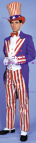 Uncle Sam Kostumer, Deluxe, Large