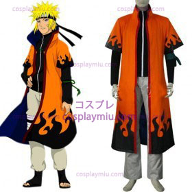 Naruto Uzumaki Naruto 6th Hokage Cosplay Kostumer