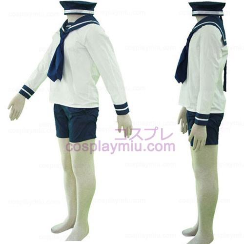Hetalia Axis Powers N. Italy Sailor Suit Cosplay Kostumer