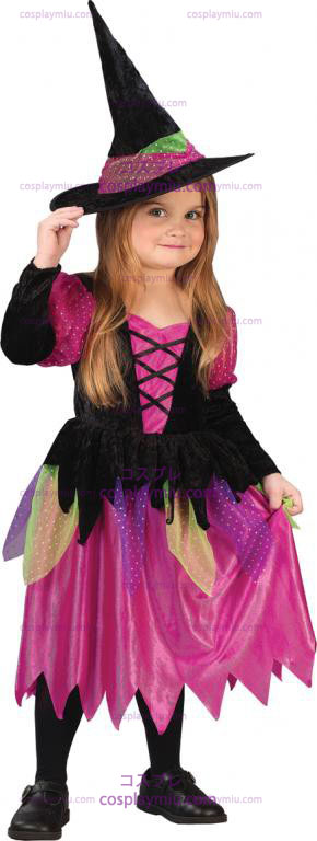 Rainbow Witch Toddler Kostumer