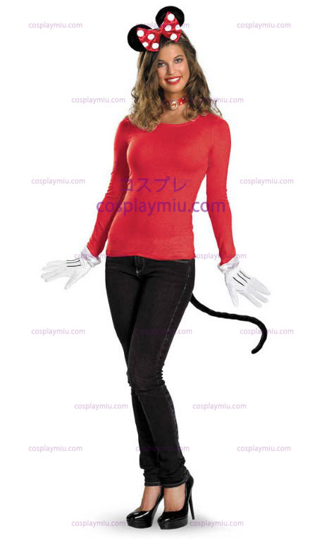 Red Minnie Mouse Adult Kostumer Kit
