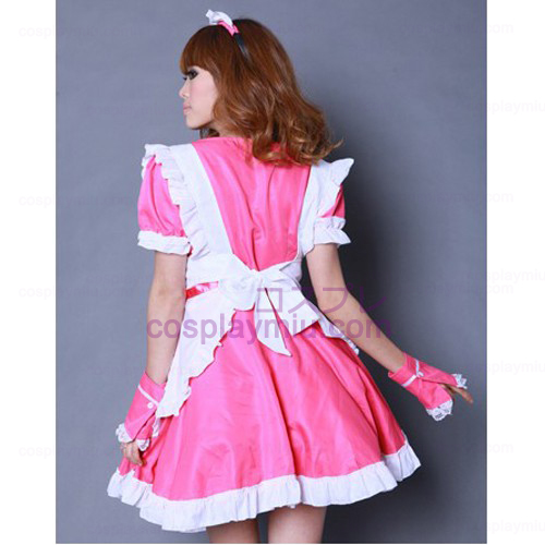 Peach Blossom Anime Lolita Maid Kostumer