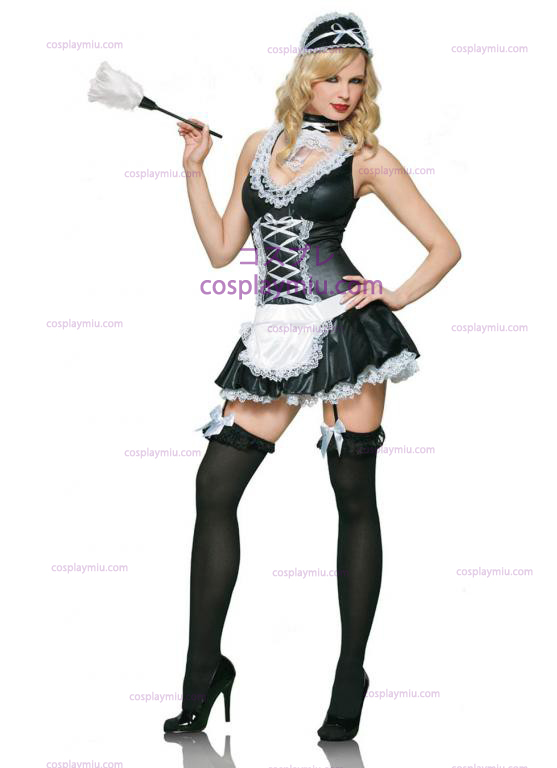 4Pc Naughty French Maid Sexy Adult Kostumer