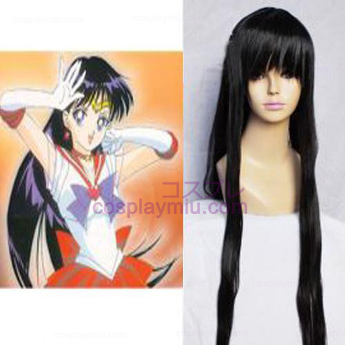 Sailor Moon Sailor Mars Cosplay Parykker