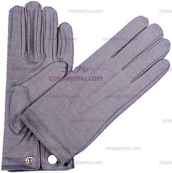 Gloves Nylon W Snap Herres Grey