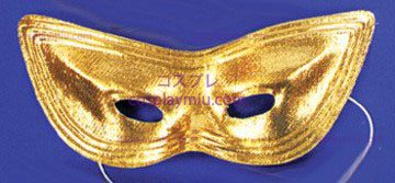 Harlequin Maske,Lame,Gold