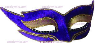 Venetian Maske Purple
