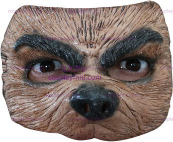 Half Wolf Maske
