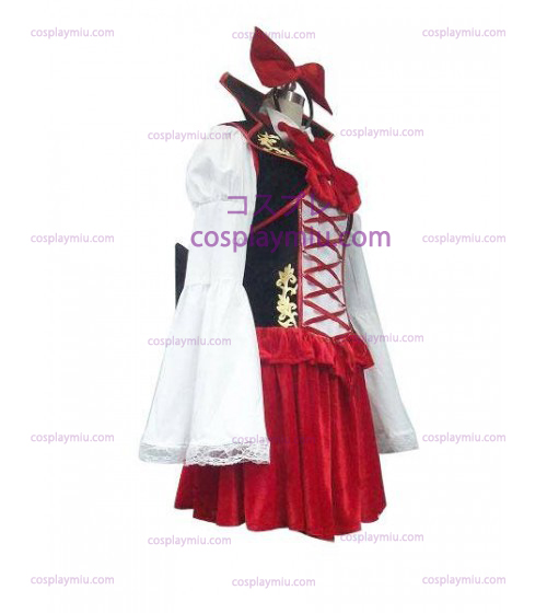 Vocaloid Kagamine Len Sort og Red Classic Cosplay Kostumer