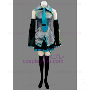 Vocaloid Harsune Miku Cosplay Kostumer