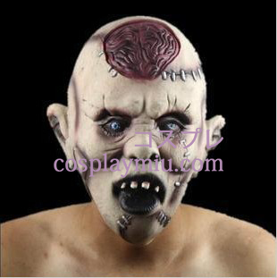 Rotten hoved Scary Latex Mask
