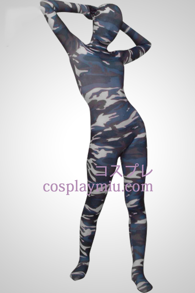 Kamouflage Color Full Body Lycra Zentai Suit