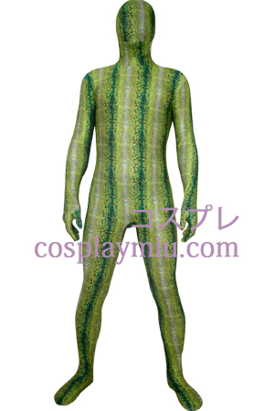 Green Digital Udskriver Lycra Zentai Suit