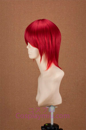 Vocaloid Akaito Short Wine Red Cosplay Paryk
